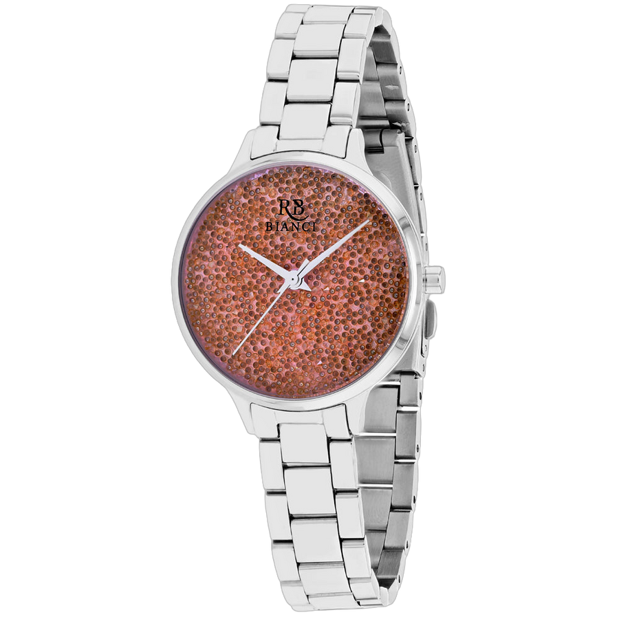 Roberto Bianci Stainless steel case watch in peach