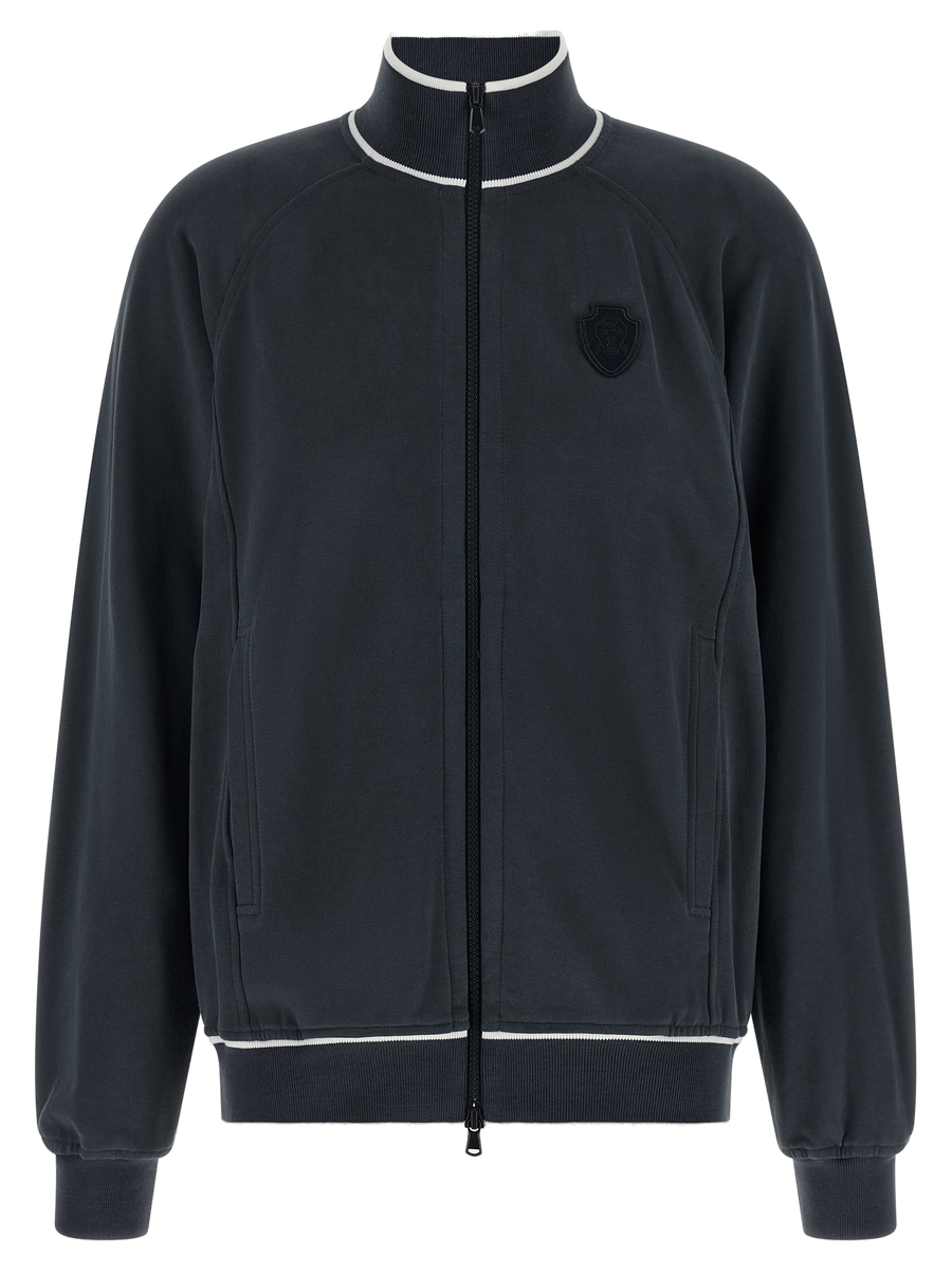 Brunello Cucinelli Pure cotton sweatshirt in black