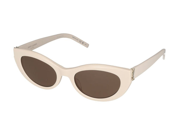 Saint Laurent SL Acetate sunglasses in ivory