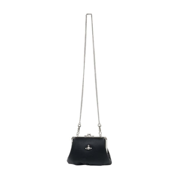 Granny Frame Purse - Vivienne Westwood Synthetic Black Calfskin Bags / Handbags-purses