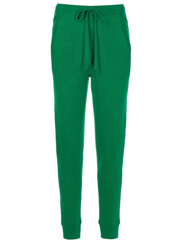 Valentino Wool blend joggers in green