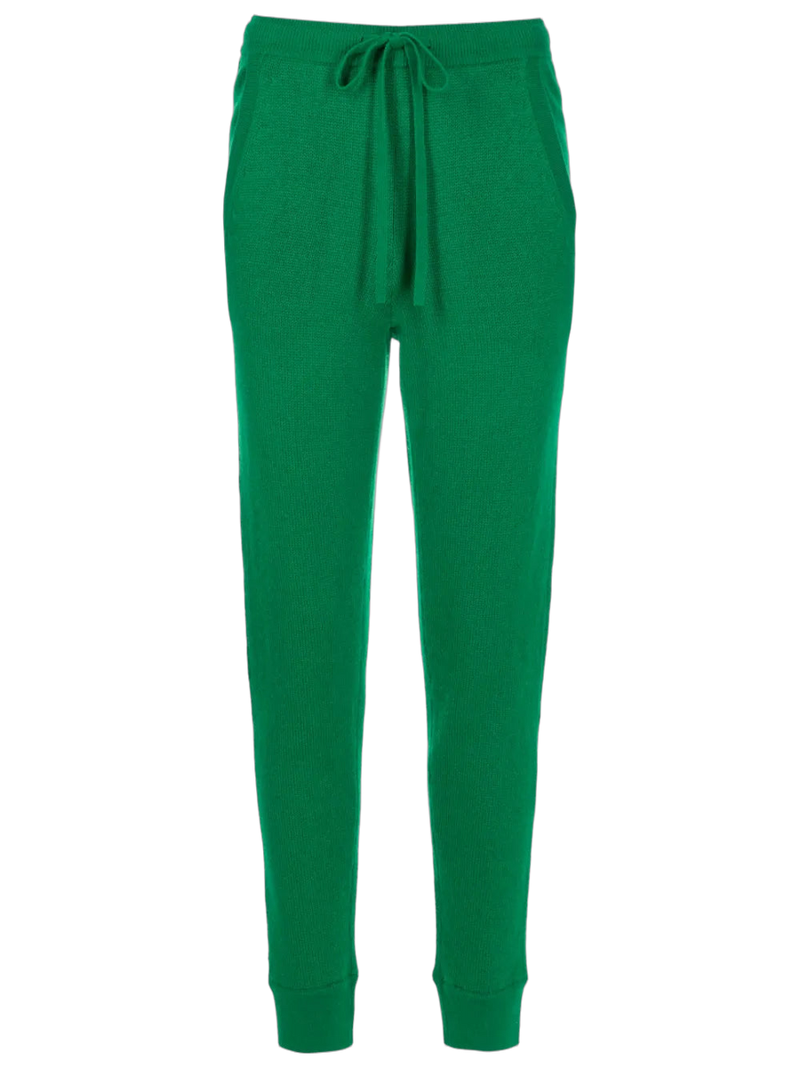 Valentino Wool blend joggers in green