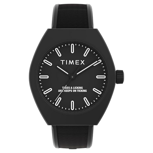 Timex Resin case watch in black