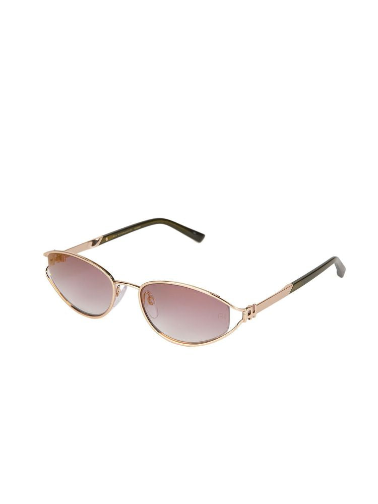 Ana Hickmann AH3355 Metal frame sunglasses in gold