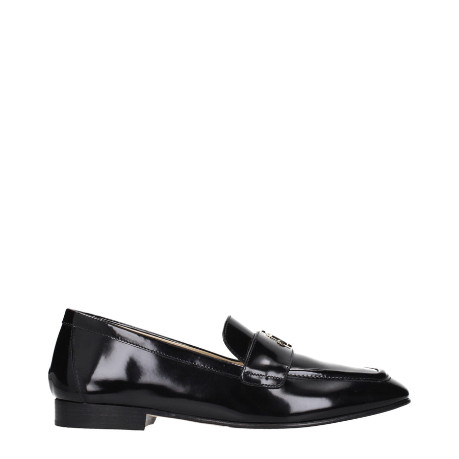 Jimmy Choo Leather loafer in black