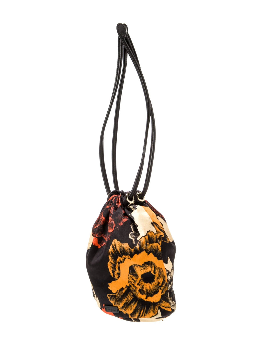 Ferragamo Fabric mini bag in black