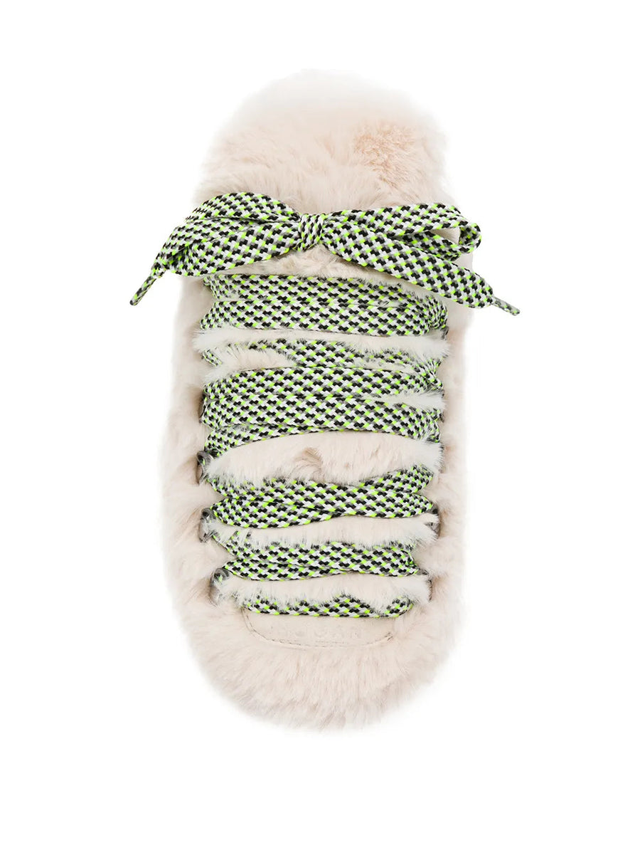 Hogan slipper in white