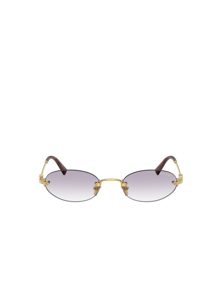 Miu Miu Sole Metal sunglasses in purple