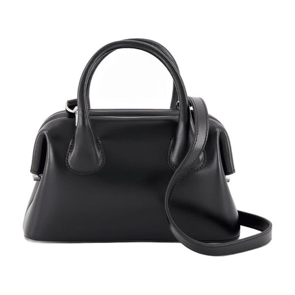Osoi Cowhide top handle bag in black
