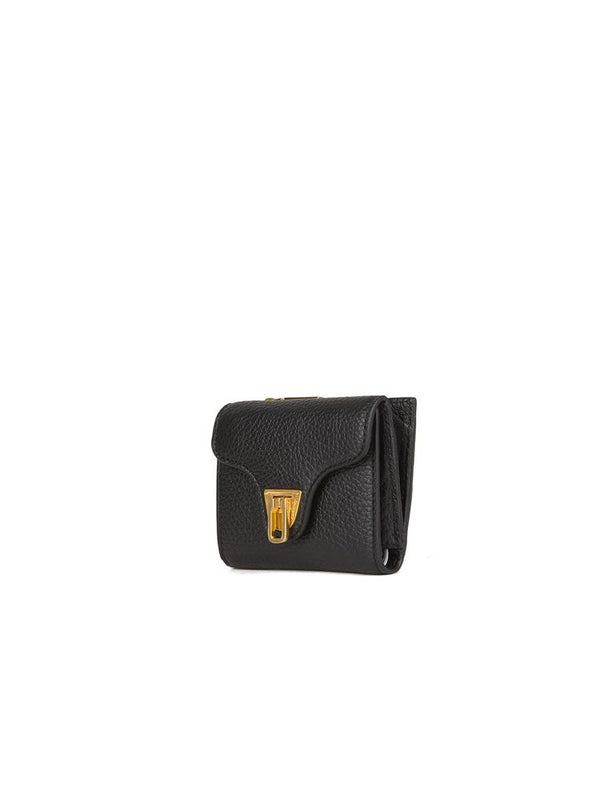 Coccinelle 100% Cowhide wallet in black