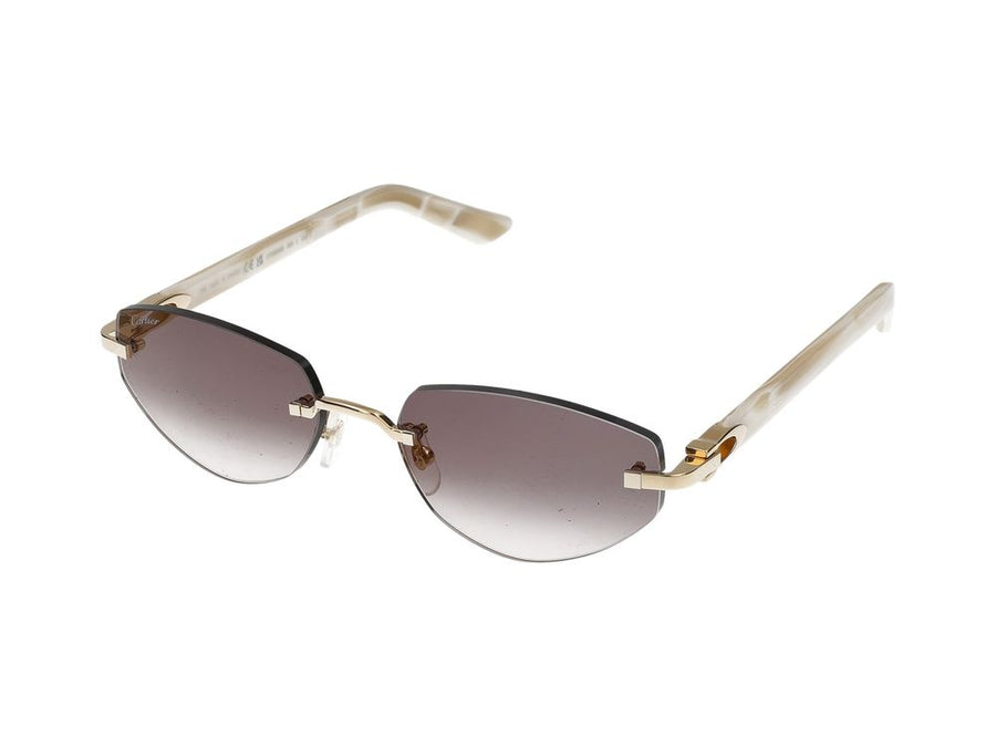 Cartier CT0580S Metal sunglasses in gold