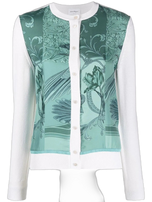 Ferragamo cardigan in green