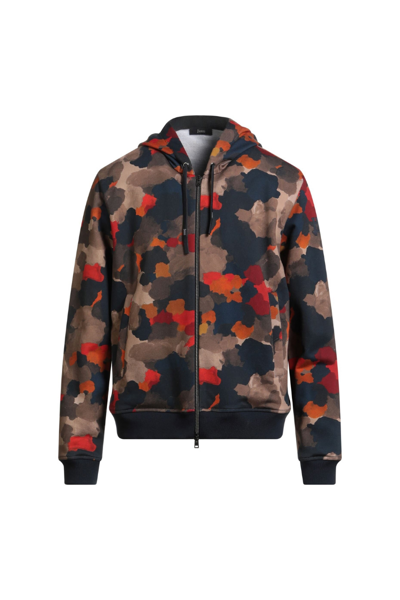 Herno 100% Cotton jacket in multicolor