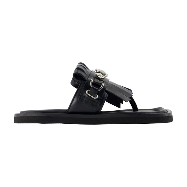 Toga Pulla Calfskin sandal in black