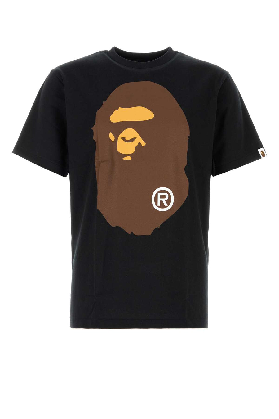 Bape Head 100% Cotton t-shirt in black