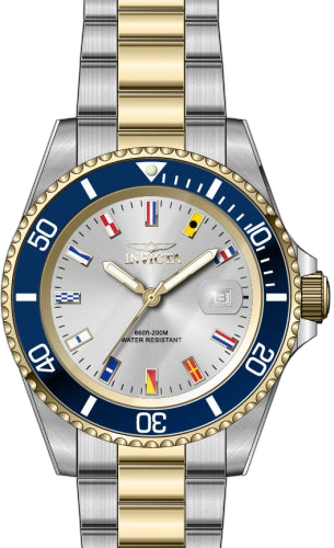 Invicta watch in silver