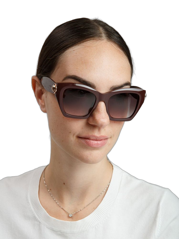 Furla SFU979 Cellulose Acetate sunglasses in brown