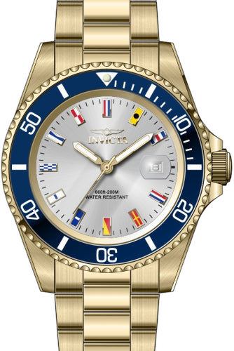 Invicta watch in silver