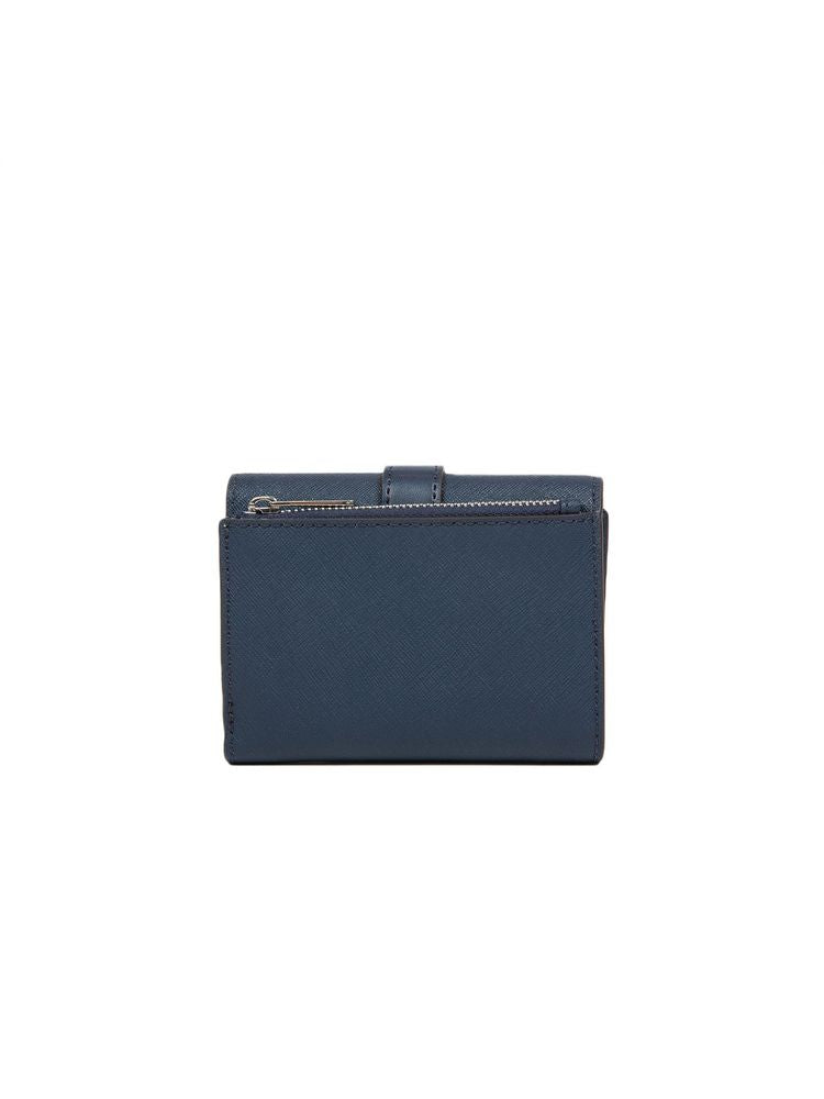 Michael Kors 100% Leather wallet in navy
