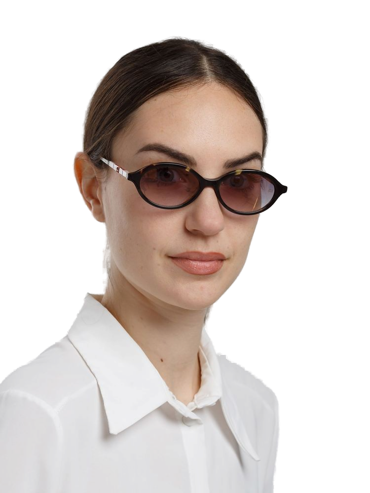 Ana Hickmann AH9539 Acetate frame sunglasses in tortoise
