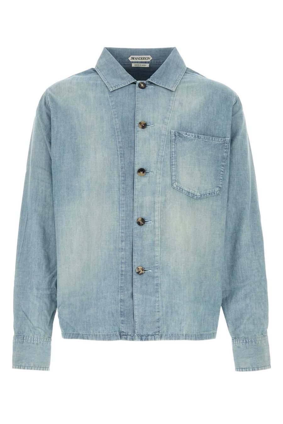 JW Anderson 100% Cotton shirt in blue