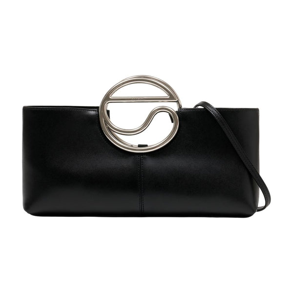 Coperni calfskin clutch in black