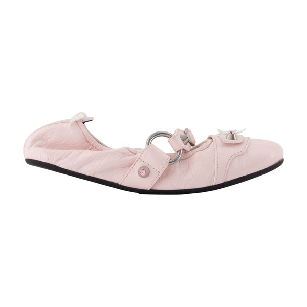 Balenciaga Lambskin ballet flat in pink