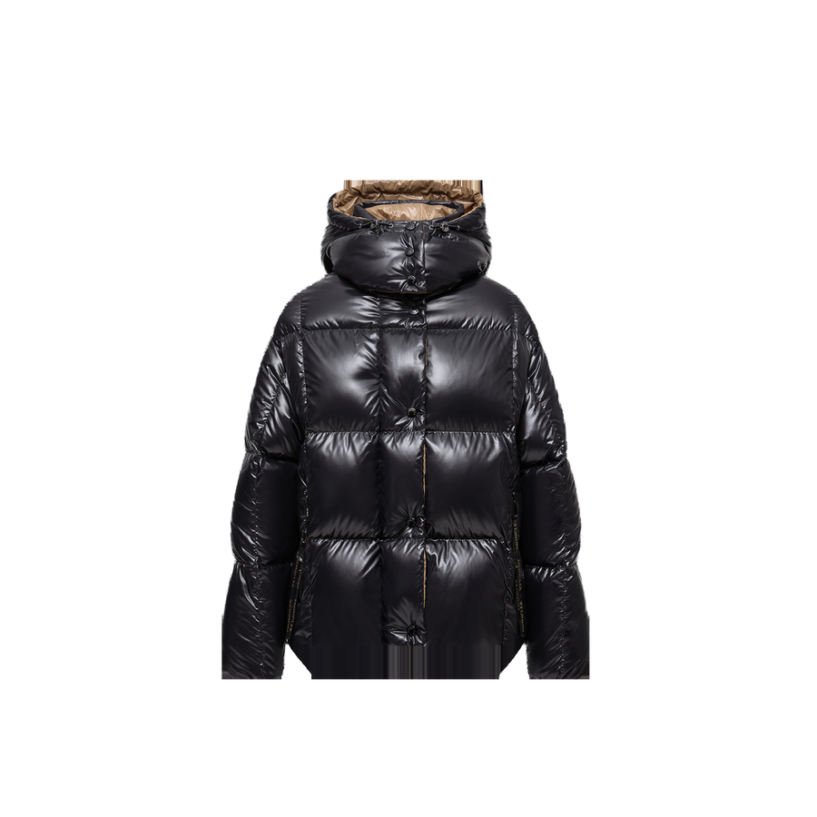 Moncler Nylon down jacket in black