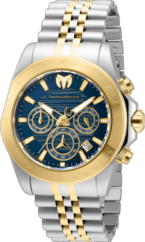 Technomarine Stainless steel case watch in blue