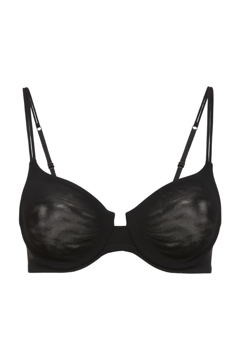 La Perla 82% Polyamide bra in black