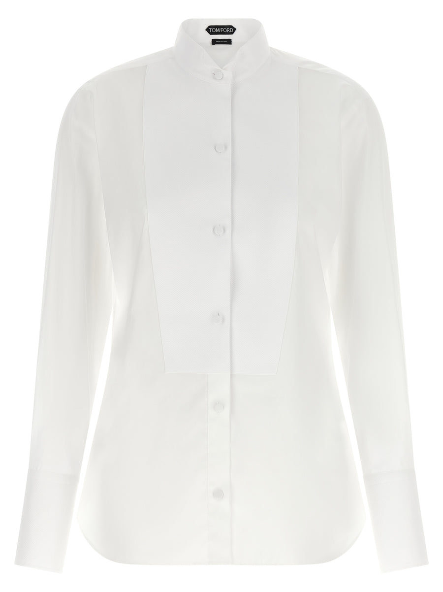 Tom Ford 100% cotton shirt in white