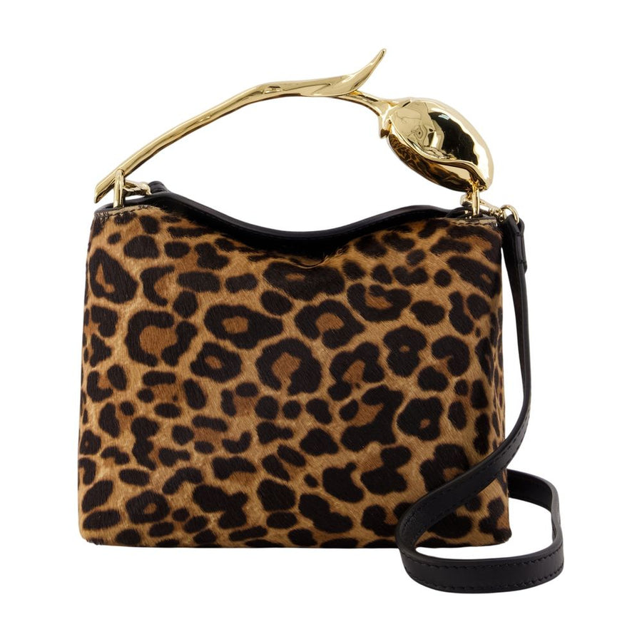 Erdem calfskin shoulder bag in brown