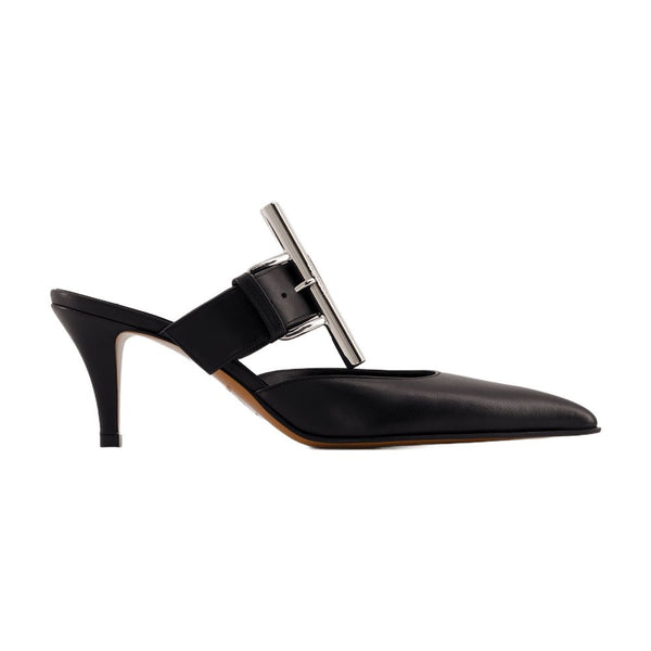 Alexander McQueen Calfskin pump in black