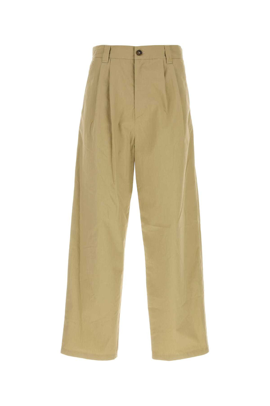 A.P.C. Ricky 100% Cotton trousers in beige