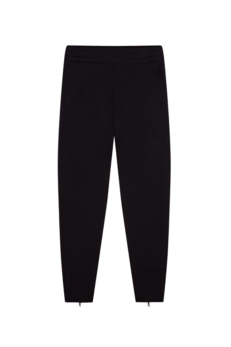 Orlebar Brown 100% Merino Wool joggers in black