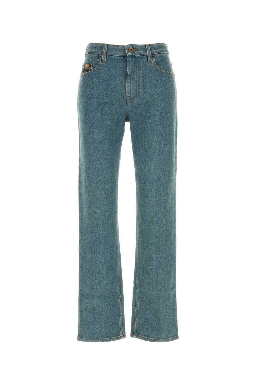 Stretch Denim Jeans Midblue Exterior: Cotton Elastane