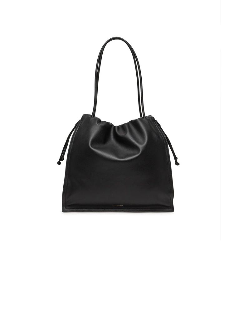 Coccinelle 100% Cowhide shoulder bag in black