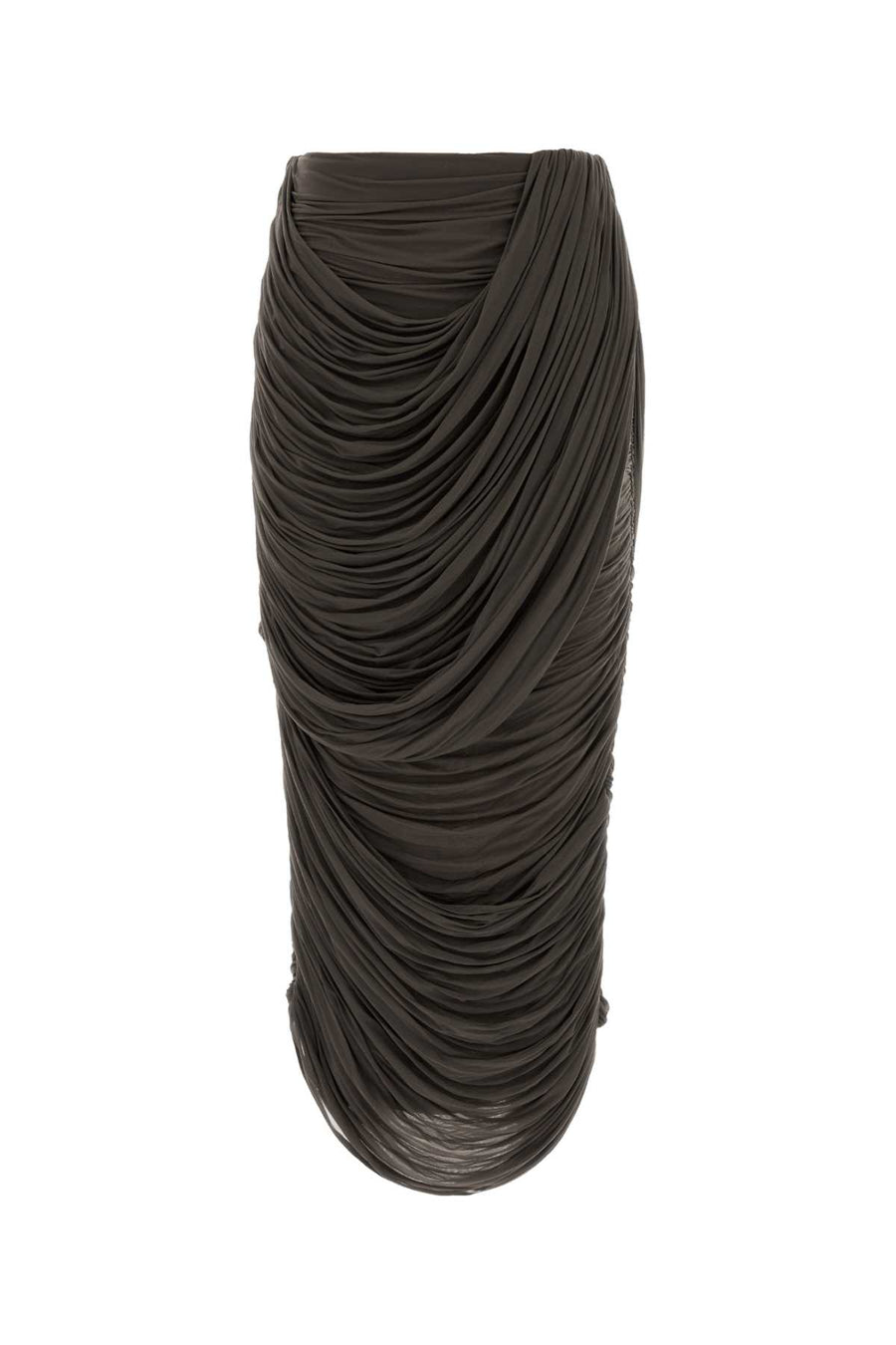 Magda Butrym 92% Cupro 8% Elastane skirt in brown