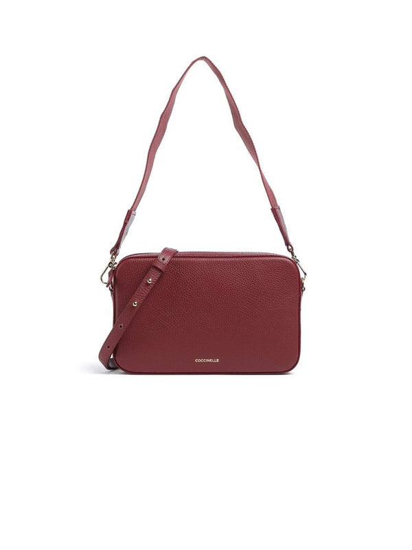 Coccinelle Shoulder Bag Ribes Cowhide | Ribbon: Polyester