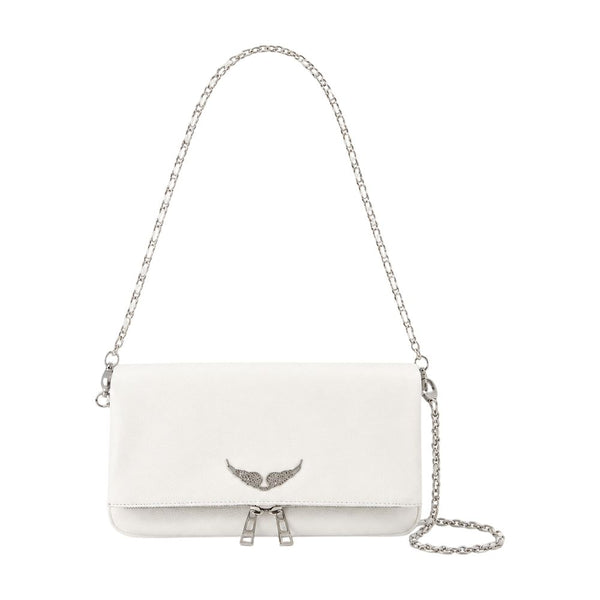 Zadig & Voltaire Cowhide crossbody bag in white