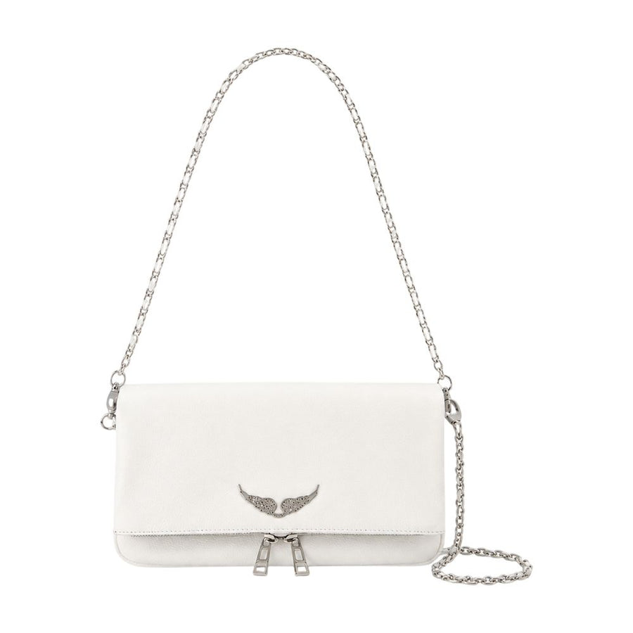 Zadig & Voltaire Cowhide crossbody bag in white
