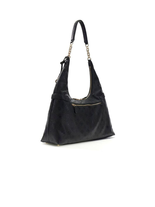 Guess 100% Polyurethane hobo bag in black