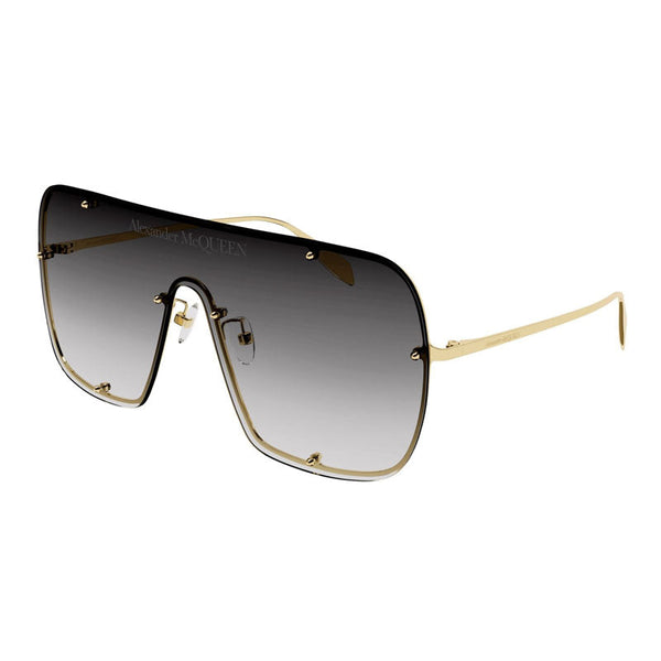 Alexander McQueen sunglasses in gold
