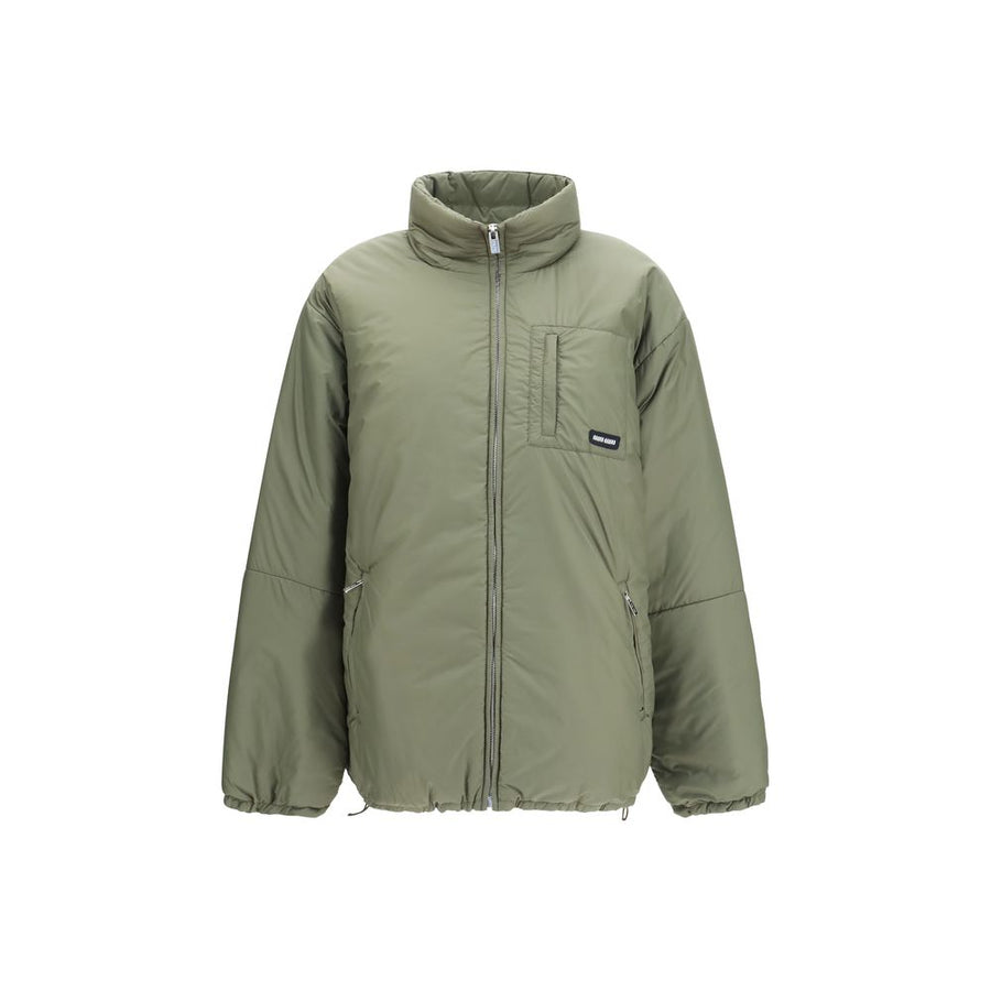 Bicolor Goose Down Shell Jacket Clothing
