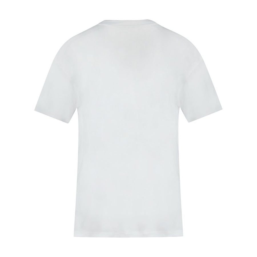 3.Paradis cotton t-shirt in white