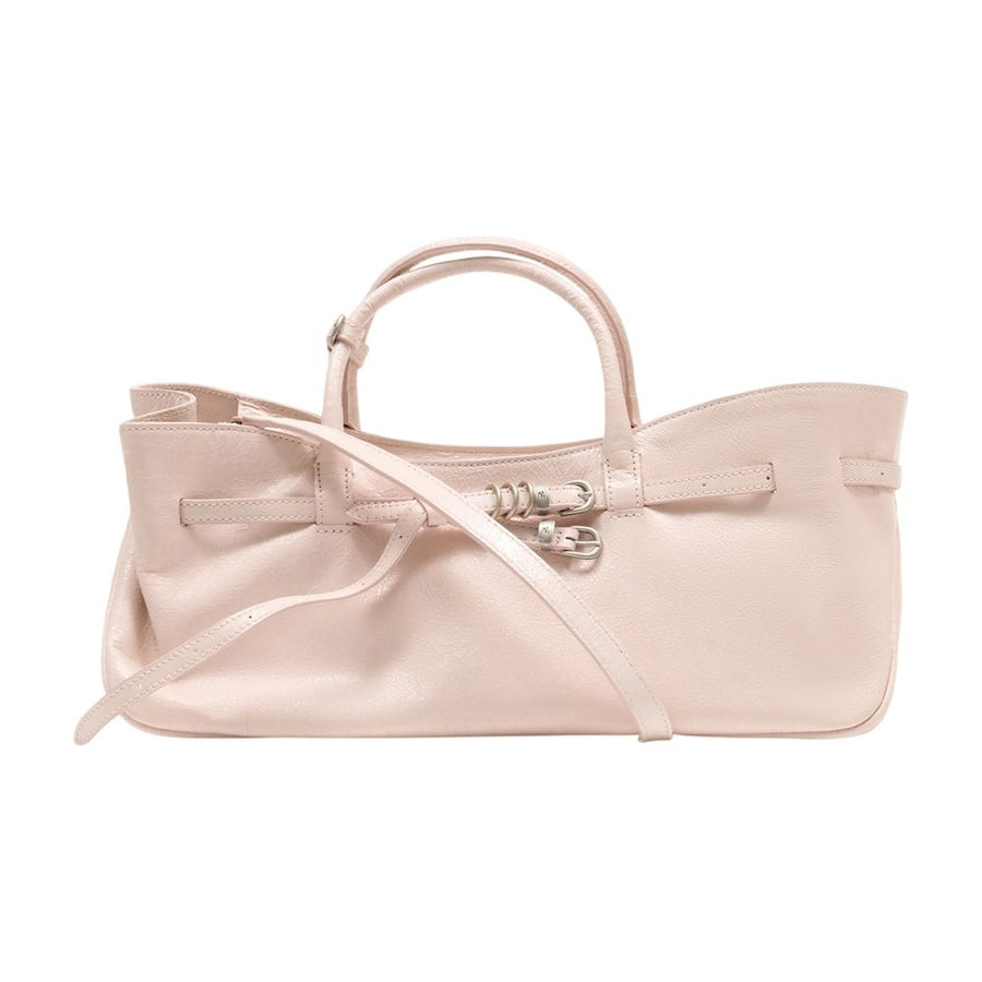 Margesherwood Cowhide top handle bag in pink