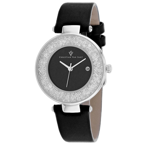 Christian Van Sant watch in black