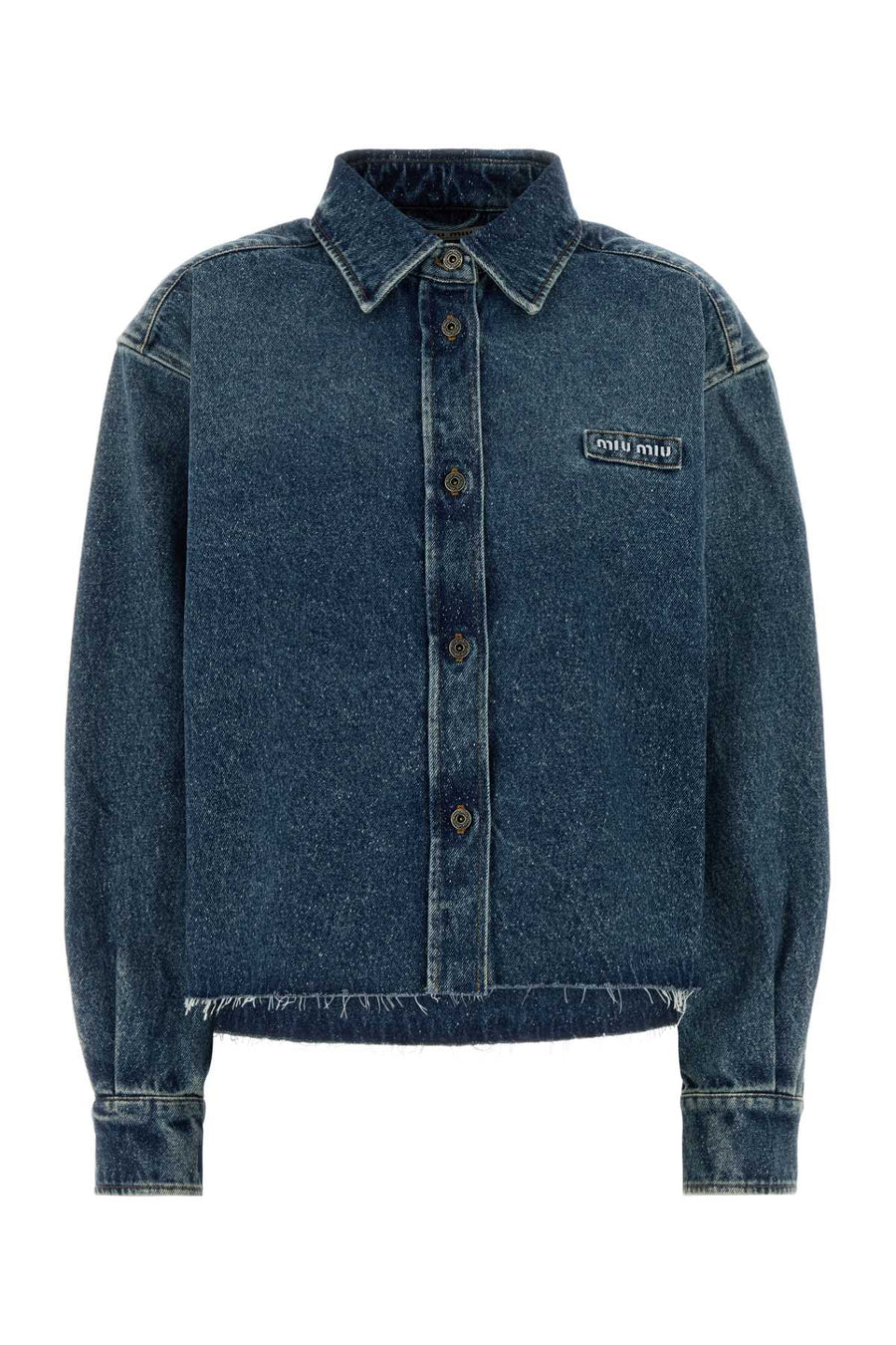 Denim Shirt Bleu Exterior: Cotton Camicie