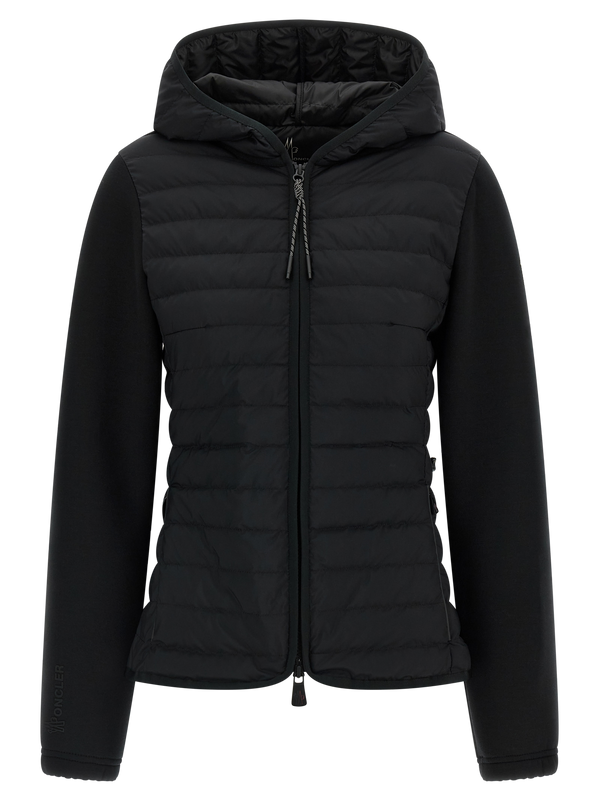 Moncler Grenoble 100% polyamide down jacket in black