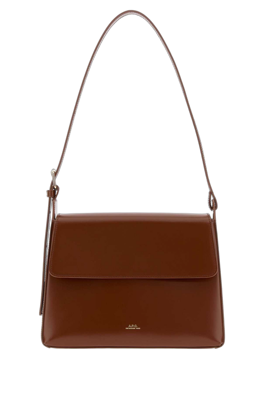 A.P.C. Virginie 100% Vache shoulder bag in brown